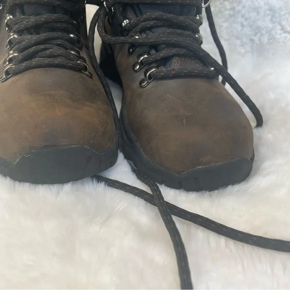 Alpine Design Grand woman brown leather waterproof hiking boots 6.5 - Picture 12 of 14